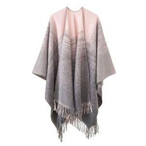 Poncho d'hiver pour Femme Femmes doux Cachemire &eacute;charpe en Laine de Grandes Pashminas ch&acirc;le Automne Printemps Hiver Coupe-Vent Chaud Mode Cape Ch&acirc;le Cardigan Ch&acirc;le Cape Poncho Chaud De Femme (Beythetly, neuf)