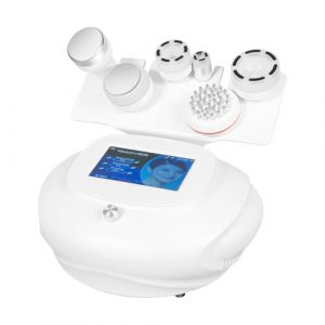 Appareil de massage &agrave; radiofr&eacute;quence 80 KHz 6 en 1 - Appareil de massage professionnel pour le visage, le corps, le raffermissement de la peau (Malkoaswe, neuf)