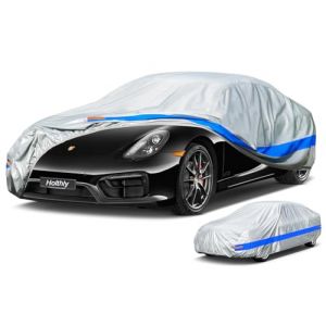 Holthly Bache Voiture Exterieur, Housse Protection Voiture 100% Etanche Anti UV Soleil Anti Rayure, Bâche pour Coupe Peugeot RCZ 308CC, BMW Z4,Porsche Boxster 718 Cayman, etc. 3M (Hangzhou Hanrong Trading Co., Ltd., neuf)