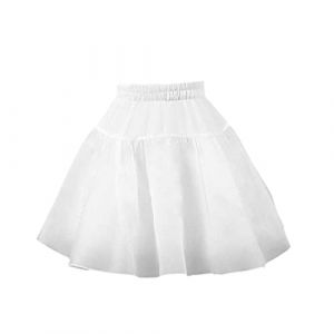 G&eacute;n&eacute;rique Jupon sous Robe Fille Petticoat Ann&eacute;es 50 A-Ligne Tutu Jupons pour Fille Rockabilly Jupe Tulle Vintage Fond de Robe 3-6 Ans (OKrjhu, neuf)