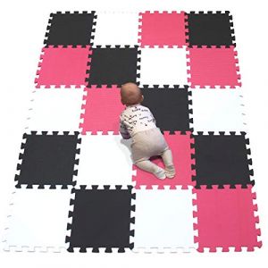 YIMINYUER® 20 Morceaux (30cmx30cmx1cm Chaque Morceau), Tapis De Puzzles Mousse Enfant, Jeu Bebe Dalle Mousse, Tapis De Sol R01R04R09G301020 (YIMINYUER TOYS, neuf)
