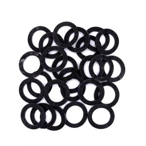 Joint Plat en Caoutchouc EPDM 3/4" - 20/27 mm (24 x 16 x 2 mm) &ndash; Lot de 25 &ndash; &Eacute;tanch&eacute;it&eacute; Fiable pour Installations d&rsquo;Eau et de Chauffage &ndash; de &minus;40 &deg;C &agrave; 110 &deg;C (xportxpert, neuf)