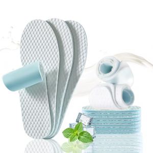 5 Paires de Semelles Amovibles en Coton, semelle fine, semelles confort,Confort Optimal et Absorption d’Humidité, pour une fraîcheur hygiénique des chaussures et des pieds(EU43-44/27.7CM) (shenzisu, neuf)