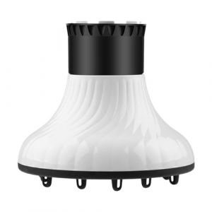Diffuseur de cheveux, diffuseur pour sèche-cheveux, diffuseur de cheveux pour cheveux bouclés, diffuseur de sèche-cheveux professionnel, diffuseur de sèche-cheveux de voyage, réglable de 3,6 à 6,6 cm (ziokuga, neuf)