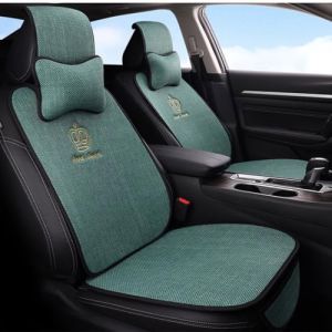 YXUO Housses de Si&egrave;ge de Voiture pour Ford EcoSport Housse de Siege Voiture Housse de Protection Si&egrave;ge Voiture -Ensemble de Housses Si&egrave;ge Avant et Arri&egrave;re (EmbroiDered, neuf)