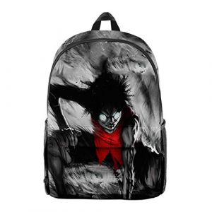 WANHONGYUE One Piece Anime Backpack Sac à Dos Sacs portés Dos Sac d'école pour Garçon et Fille / 19 (WANHONGYUE, neuf)