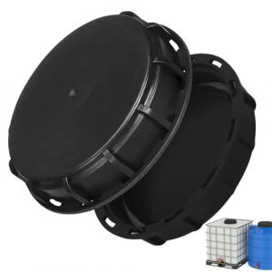 Flewdart 2pcs Bouchon cuve 1000l 163mm, Bouchon Couvercle IBC DN150 DN 150 pour R&eacute;servoir d'eau de 1000 l Aquarium, vanne de f&ucirc;t, arrosage du Jardin (DN150 2pcs) (ZIHANGEU, neuf)