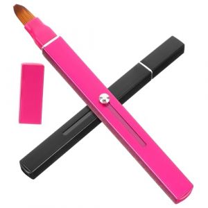 VICASKY Lot De 2 Pinceaux De Maquillage Pour Les L&egrave;vres Applicateur De Rouge &Agrave; L&egrave;vres Mini Pinceaux Portables Pour Le Maquillage De Voyage &Agrave; L&egrave;vres &Agrave; (Micanties, neuf)