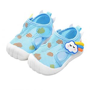 Chaussures Premier Pas BéBé GarçOns Filles Baskets BéBé De Marche Respirantes AntidéRapantes Sandales à Fond Plat Chaussures Souples Respirantes Pour BéBé GarçOn (kWEX, neuf)
