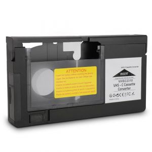 Yanmis Adaptateur de Cassette VHS - C pour S VHS C, S VHS, VHS C, VHS, Capes Standard de 1,2 Mm, Convertisseur de Cassette de Cam&eacute;scope Pas pour Les Bandes 8 Mm/Minidv / Hi8 (Sharainny, neuf)