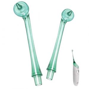 Lot de 2 buses d'irrigation buccale, jet de t&ecirc;te d'irrigation pour Philips Sonicare AirFloss HX8140 HX8240 HX8221 HX8255 (vert) (CDDCWZ STORE, neuf)