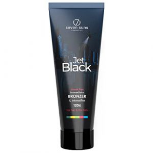 7suns Jet Black bronzer x 120 pour solarium 250 ml (Pulse Bodycare, neuf)