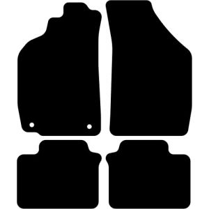 Kovvar Tapis de Sol Compatible avec Fiat Punto 176 1993-1999 | Qualit&eacute;: Basic (Kovvar, neuf)