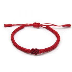 ZYMGUO Bracelet porte-bonheur tib&eacute;tains+cadeau bouddhiste!- Fait main.Ajustable &agrave; votre poignet. Pour hommes et femmes. Bracelets d'amiti&eacute; en tissu tress&eacute;-Style Tibet-Bracelet r&eacute;glable (4) (zhejiangdingnuowangluogongchengyouxiangongsi, neuf)