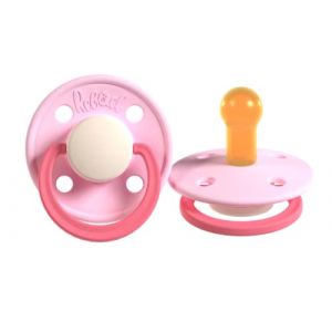 Rebael Tétine tendance - Caoutchouc naturel/latex - Fabriquée au Danemark - Sans BPA - Tétine en forme de cerise - Rising Pearly Lobster, taille 1 (0-6 mois) (Casora, neuf)