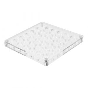 VICASKY Boîte de rangement pour nail art diamant plateau anneau panier organisateur présentoir vitrine bracelet support nail charm organisateur stand de caisse à ongles empileur clous tiroir en osier (Belicious Helper, neuf)