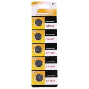 MZRAN Piles bouton CR1616 CR1620 CR1620 CR1625 CR1632 au lithium 3 V pour clés de voiture et appareils à faible puissance (dakeyou, neuf)