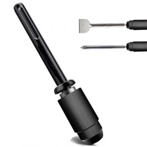 Adaptateur Sds Max Vers Sds Plus Pour Marteaux Perforateurs, 40 En Acier Chromé Chuck Adaptateur Convertisseur Sds Max à L'Adaptateur Sds Plus Pour Tous Les Forets Standard Sds Max (GNYYGSALL, neuf)