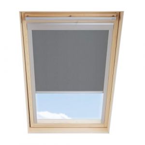 Store occultant Itzala pour fen&ecirc;tres de toits Velux, Grey - 4217, GGL,GHL,GHU / F06 (store-fenetredetoit, neuf)
