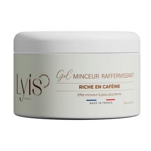 Gel Minceur Raffermissant 200ml | Caf&eacute;ine, Fucus & Huile de P&eacute;pins de Raisin | Cr&egrave;me Anti-Cellulite Femme | Silhouette Affin&eacute;e, Peau Plus Lisse & Tonique | Test&eacute; Dermatologiquement, Fabriqu&eacute; en France (LYIS, neuf)