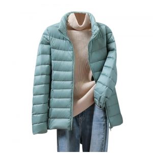 Doudoune L&eacute;g&egrave;re Femme Doudoune Femme Veste Matelass&eacute;e Femme Gilet Doudoune Femme Doudoune Sport Doudoune Courte Femme Doudoune Empochable Doudoune Femme Grande Taille Doudoune Pliable Rose Bleu 8XL (HAXNOHEY, neuf)
