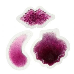 Beaupretty 3 Pi&egrave;ces Masque Gel Froid Pour Visage Yeux Soin Thermique Gel Chaud Et Froid Pack Pour Visage (lorianca, neuf)