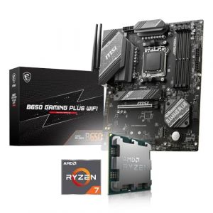 Memory PC Kit d'évolution PC Ryzen 7 7700 8X 3.8 GHz, MSI B650 Gaming Plus WiFi, be Quiet! Pure Rock Slim 2, Entièrement assemblé et testé. (Memory PC GmbH, neuf)