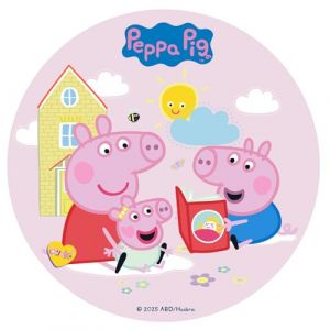 Dekora, Peppa Pig Baby, Disque d'Azyme Comestible, D&eacute;coration pour G&acirc;teaux d'Anniversaire d'Enfants, Rond 20 CM (FUNNY RETAIL, neuf)