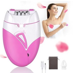 URAQT &Eacute;pilateur &Eacute;lectrique Femme, T&ecirc;te De Rasage Et Tondeuse, &Eacute;pilateur Facial et &eacute;pilation du Corps, Mini-&eacute;pilateur pour Visage, Les aisselles, Le Bikini et Les Jambes,USB,Rose (Petit Wudong, neuf)