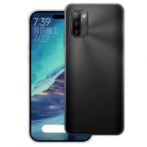 WUACYEAMING Coque pour Ulefone Note 12/Note 12P Pouces,Anti-Jaunissement Étui de Protection Antichoc,Motif Étui Finition Premium Silicone Housse Cover TPU Transparente-(Transparent) (WUACYEAMING, neuf)