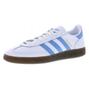 adidas Fundación Superstar T-shirt bas pour homme, Chaussures Blanc Bleu Clair Gums Blanc, 42 2/3 EU (Bixem, neuf)