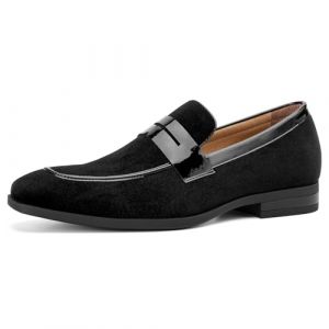 MEIJIANA Moccasin Homme Chaussure Homme Ville Chaussure Mariage Homme Chaussures Bateau, noir-05, 43 EU (10 UK) (MEIJIANA STORE, neuf)