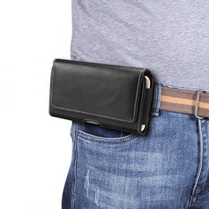 &Eacute;tui horizontal en cuir de qualit&eacute; sup&eacute;rieure pour iPhone 12 Pro Max, pochette de ceinture pour homme pour Samsung Galaxy S20 FE Note20, Note20 Ultra, S20+ 5G, S20+, S20 Ultra 5G (Bioassay-EU, neuf)