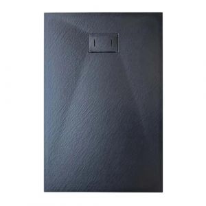 Grg Bac à Douche 70x100x2,6 CM Anthracite Effet Pierre Mod. Strong (Briconow, neuf)