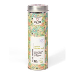 QUAI SUD Thé Vert Aromatisé | 65g | Cerise Citron Vert (QUAI SUD, neuf)
