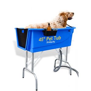 SHELANDY Baignoire de toilettage pour chien 114,3 cm | Baignoire robuste (baignoire uniquement) (Gravitis Limited, neuf)