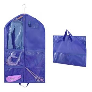 Housse Vetements &agrave; Suspendre,Housse Vetement avec Plusieurs Poches pour Enfants et Adultes,Housse de Protection pour V&ecirc;tements Imperm&eacute;ables avec Zip pour Danseurs (UK-YUNXI64, neuf)