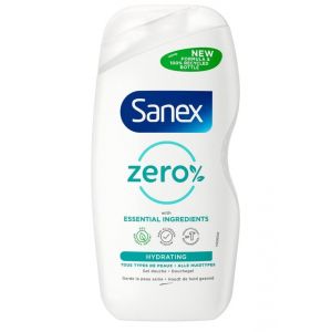 Sanex Lot de 6 gels douche Zero% hydratant pour tous les types de peau 500 ml (IwonaTEC, neuf)