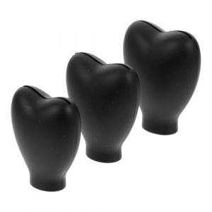 Lot de 3 Prot&egrave;ge Pinceaux Silicone pour Maquillage, Couvre Pinceaux Pratiques pour Fond Teint et Paupi&egrave;res, Usage Maison et D&eacute;placement (Cash Liu, neuf)