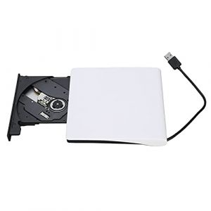 Sxhlseller Lecteur Optique Lecteur DVD USB3.0, Plug Play Rewriter Graveur Graveur, DVD-ROM 8X/CD-ROM 24x/DVD-R/DVD+R 8X/DVD-RW 4X/CD-R 24x, Compatible avec Ordinateur Portable PC de Bureau (sxhlseller, neuf)