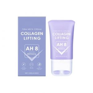 Ah-8 Cr&egrave;Me Raffermissante Pour Le Cou, Anti-Double Menton, Ligne De Collag&egrave;Ne Faciale, Cr&egrave;Me Hydratante Anti-&acirc;Ge Pour Le Cou Et Le D&eacute;Collet&eacute; Avec Collag&egrave;Ne Et C&eacute;Ramides, 120 Gm (1) (LASX, neuf)