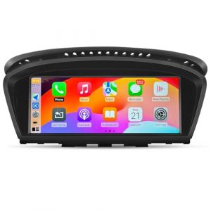 AWESAFE Linux Autoradio compatibles pour BMW S&eacute;rie 5, E60, E61, E63, E64, S&eacute;rie 3 E90, E91, E92, avec &eacute;cran Tactile de 8,9 Pouces, Carplay/Android Auto/Bluetooth/USB/CCC syst&egrave;me [2004-2008] (ADAMOSALVATORE, neuf)
