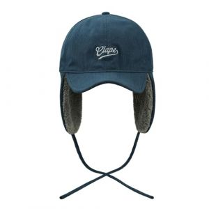 CLAPE Chapkas Homme Casquette avec Cache Oreille Casquettes de Baseball Femme Hiver R&eacute;glable Winter Chapeau Chaude Chapka Russe Bluegrey BSWD2405 (CLape, neuf)