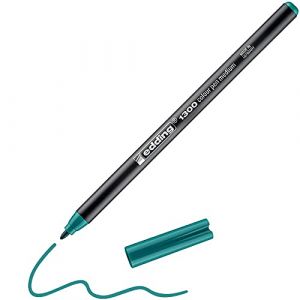 edding 1300 feutre de coloriage fin pointe moyenne - vert laurier - 1 stylo - pointe ronde 2 mm - pour dessiner et &eacute;crire - pour l'&eacute;cole, les mandalas, le doodling, les bullet journals (Stock Bureau Maison Bien-&ecirc;tre, neuf)