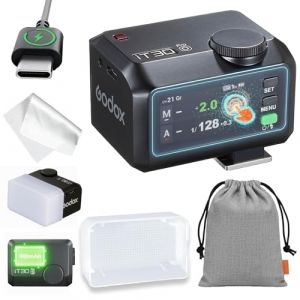 Godox IT30Pro O Flash TTL Mini Appareil Photo avec Diffuseur, IT30 Pro O HSS 1/8000s 2.4G sans Fil, Compatible Olympus E-M1 Mark III E-M5 III E-M10 III IV, Panasonic GH5 II GH6 G9 G95 G90 (LetWell, neuf)