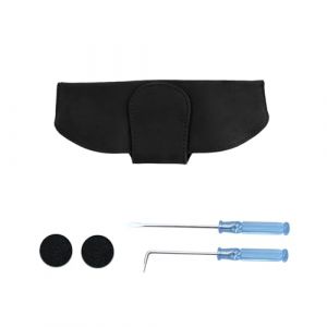 Coleya Universel &Eacute;tui &agrave; Lunettes de Voiture, Porte Lunettes de Voiture en Daim, Support de Lunettes de Soleil Voiture Magn&eacute;tique, Universel Accessoires Voiture Bo&icirc;te &agrave; Lunettes (Noir) (Coleya, neuf)