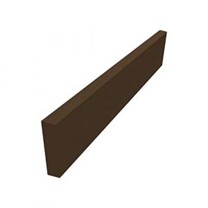 KLEMP Panneaux Plinthe - Façade Plinthe avant pour lave-vaisselle 19mm - 594x95mm - Brun écru brillant HG-401 Panneau frontal du lave-vaisselle entièrement intégré (Ambientmarketing, neuf)