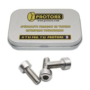 Vis Btr M4 x 10mm : Bo&icirc;te 30 Pcs Visserie Inox pour Rondelle &Eacute;crous | 6 Pans Creux T&ecirc;te Cylindrique Acier A2 | CHC Inox T&ecirc;te Ronde M&eacute;tal Anti-Rouille - DIN 912 | Bo&icirc;te Rangement PROTORX (Kleoxs, neuf)