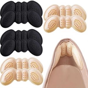 4 Paires Coussinet Talon,Auto-Adhésif Protege Semelle Talon Chaussure,Coussinet Talon Chaussure,Trop Grande Talon de Sport Antidérapant,Évite les Frottements et les Ampoules (LILELexiaoqi, neuf)
