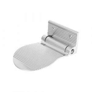 Abaodam Repose-pieds Antid&eacute;rapant Marchepied Unique En Acier Inoxydable Argent&eacute; Pour Femme Enceinte Et Personnes &Acirc;g&eacute;es, Pied De Bain Polyvalent, Support S&eacute;curis&eacute; Pour Salle De Bain Et Toilettes (Asa Jia, neuf)